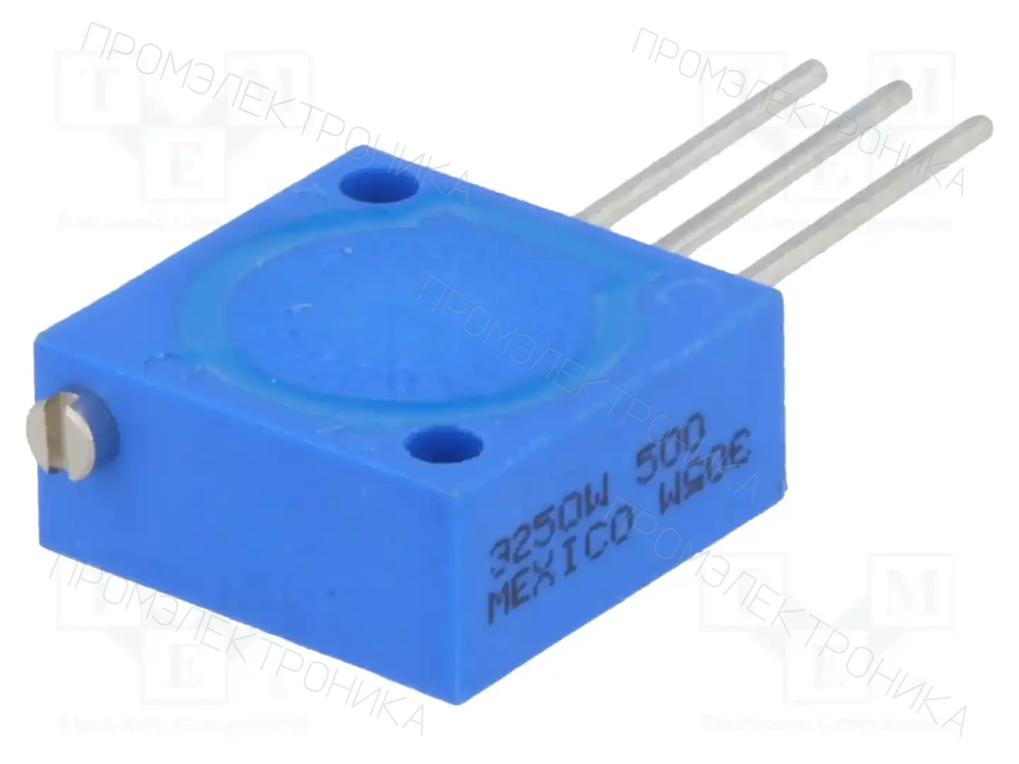 BOURNS 3250W-1-500 — Потенциометры THT многооборотные 1/2 дм
