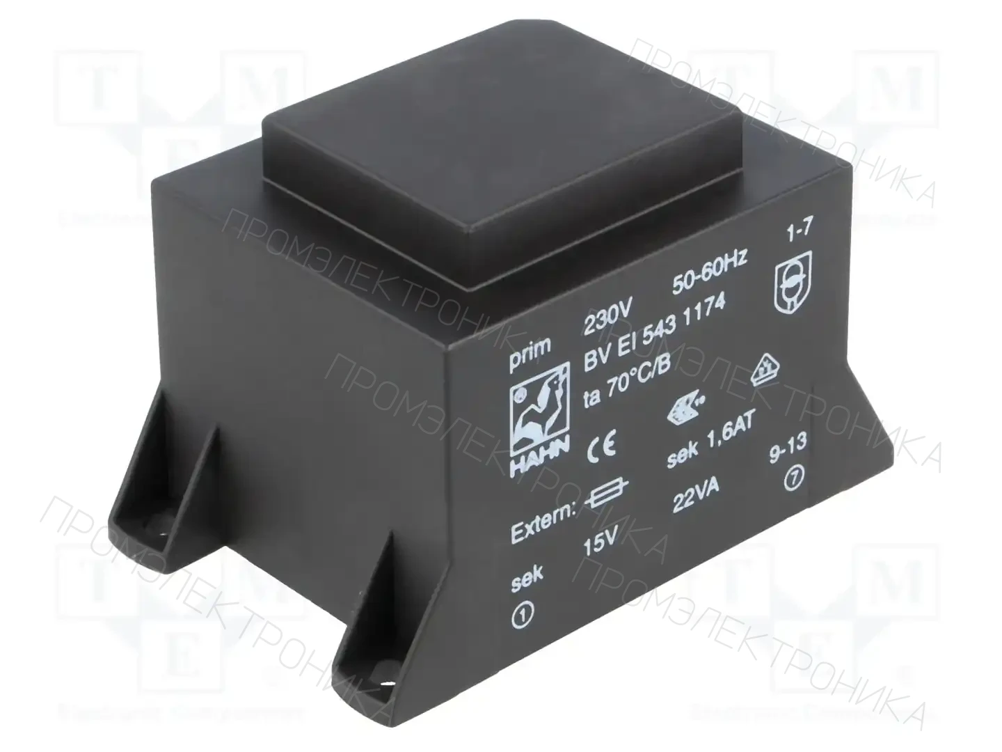 HAHN BV EI 543 1174 — Трансформаторы PCB