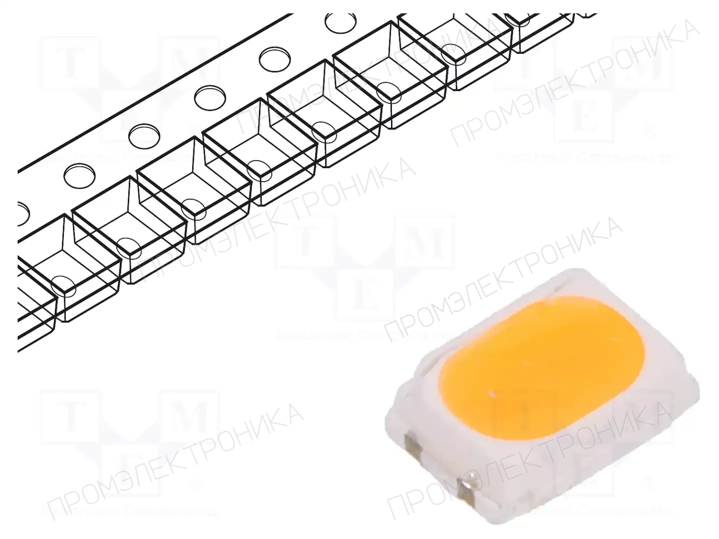 ProLight Opto PS2P-TFPE-GP — Светодиоды SMD белые