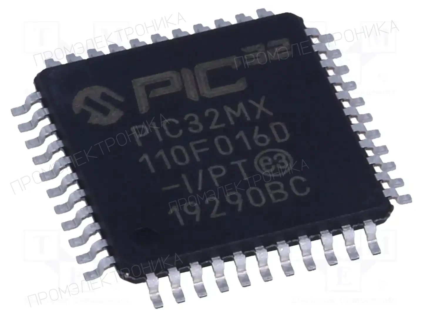 Microchip Technology PIC32MX110F016D-I/PT — Линейка PIC32 32-bit