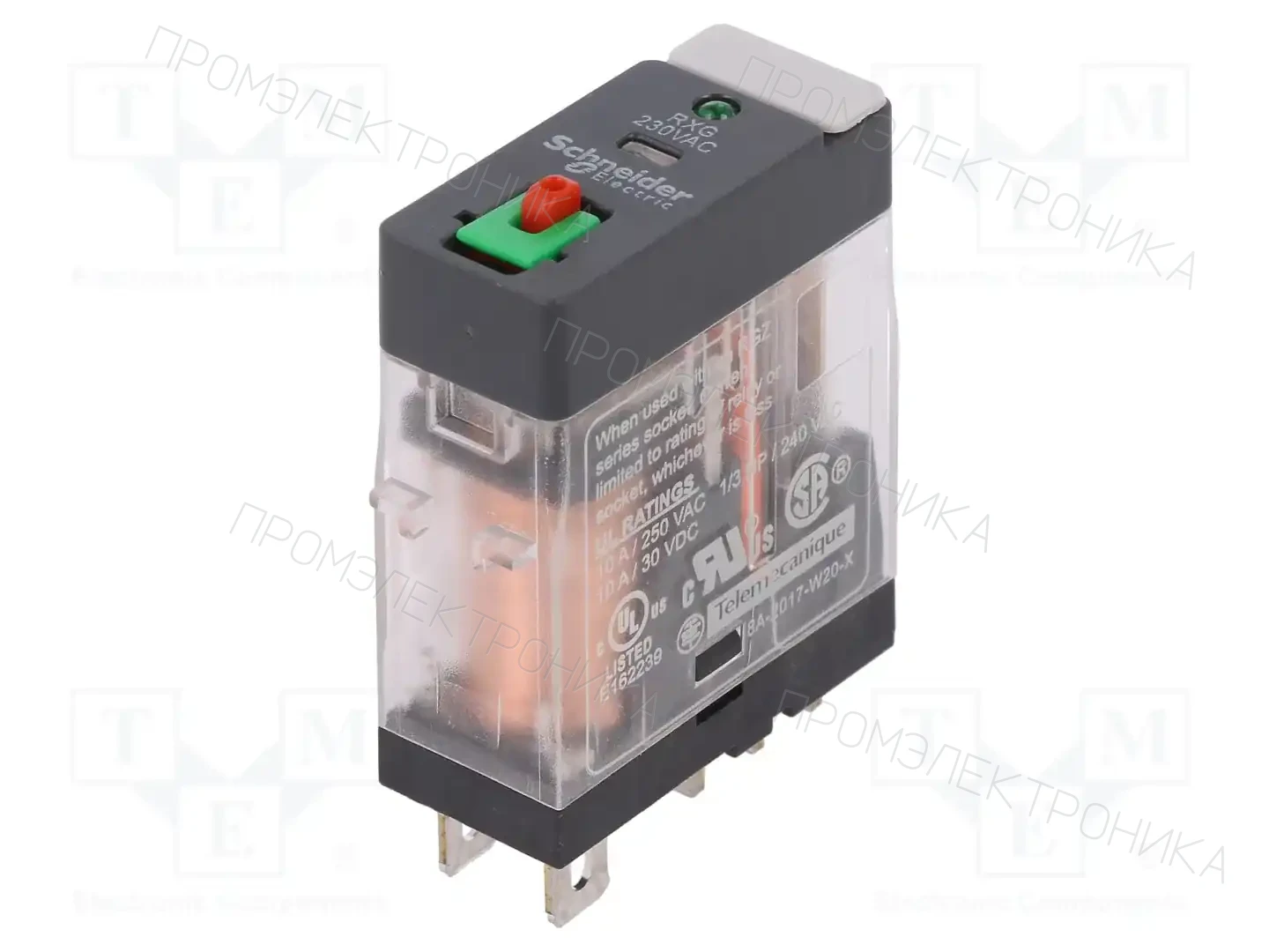 SCHNEIDER ELECTRIC RXG12P7 — Реле электромагн. миниатюрные