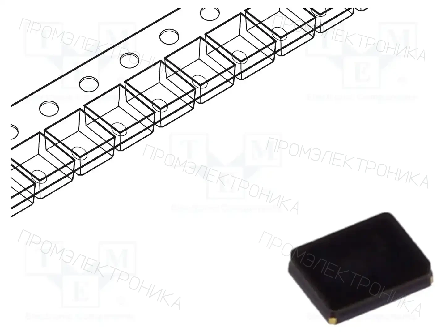 QST QT325G-12.000MDHK-T — Резонаторы и генераторы