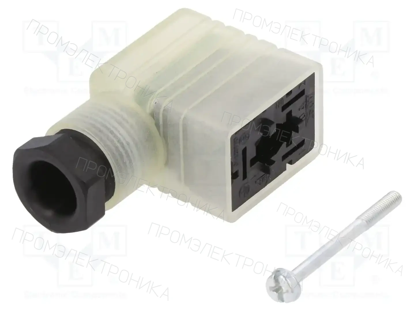 HIRSCHMANN 933389100 GML 209 NJ LED 24 HH SCHWARZ — Разъемы для запорных клапанов