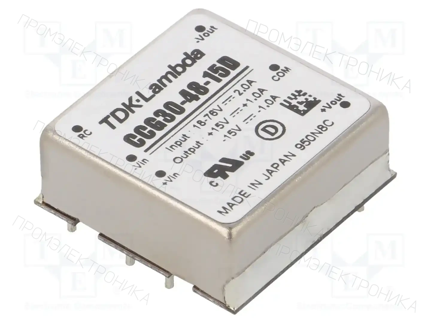 TDK-LAMBDA CCG30-48-15D — Преобразователи DC/DC