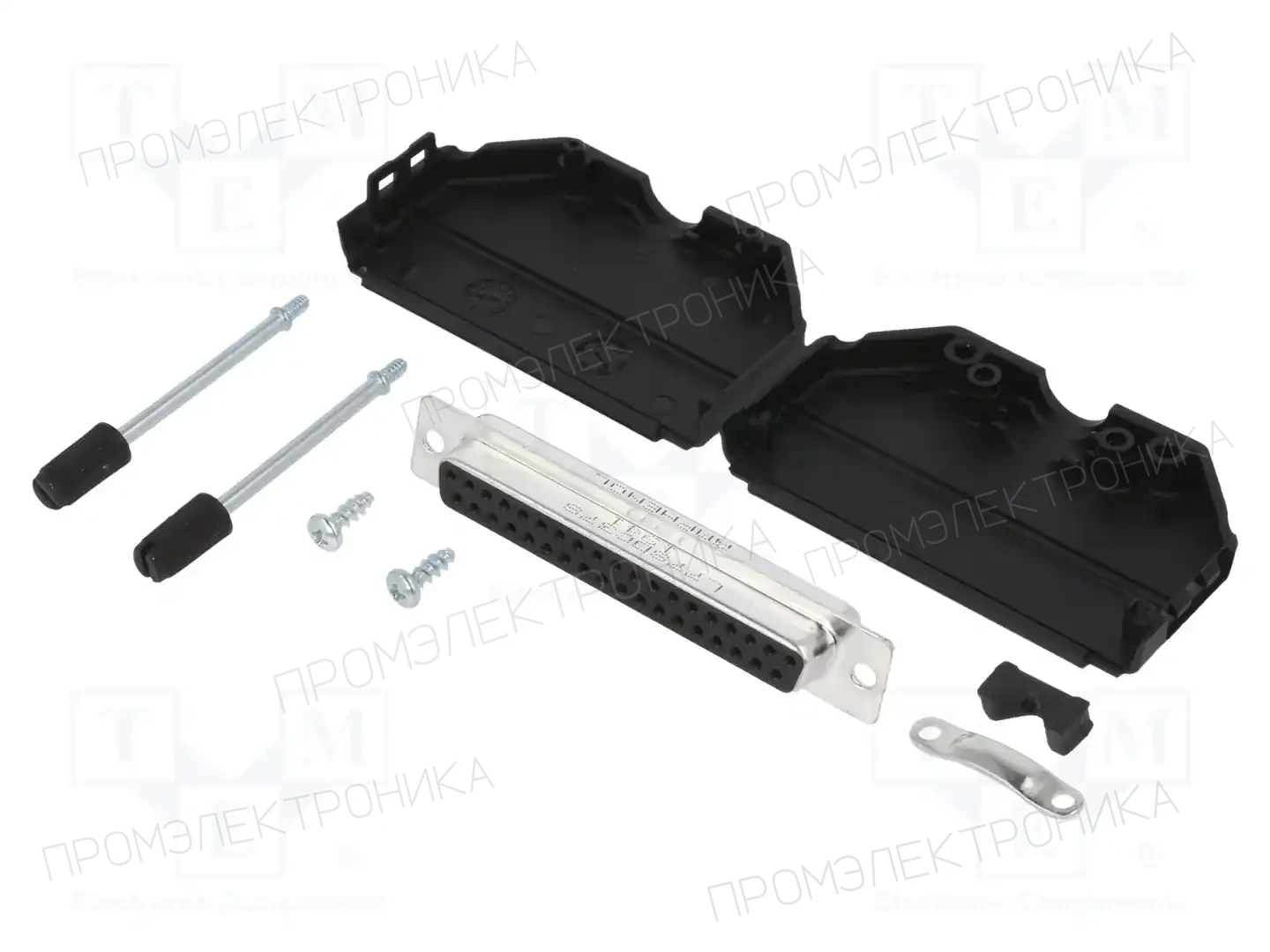 AMPHENOL COMMUNICATIONS SOLUTIONS L17DPPK37-BK+L77SDC37S — Комплектные штекеры D-Sub