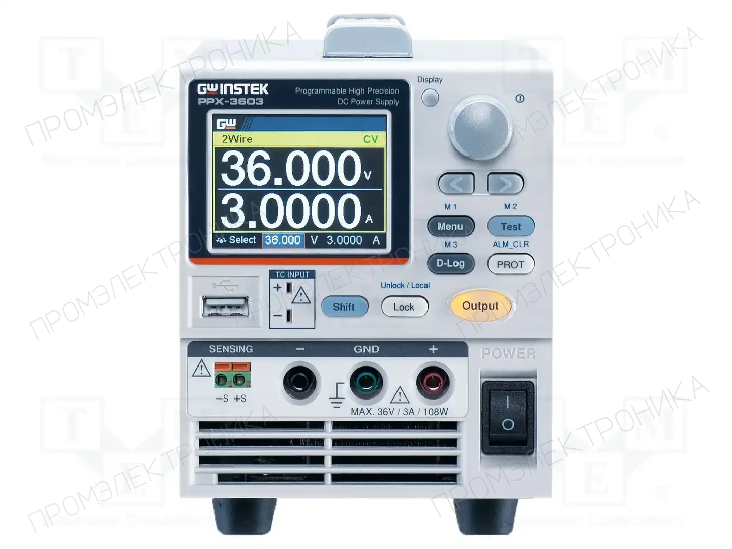 GW INSTEK PPX-3603(EU) — Блоки питания одноканальные