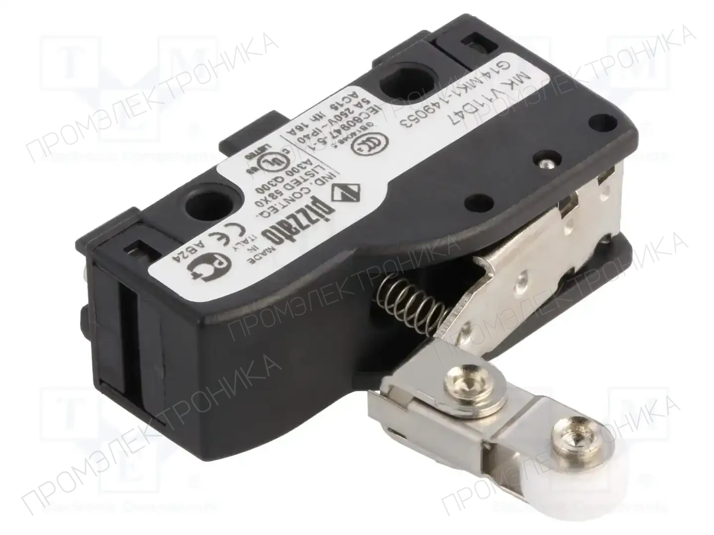 PIZZATO ELETTRICA MK V11D47 — Микропереключатели SNAP ACTION
