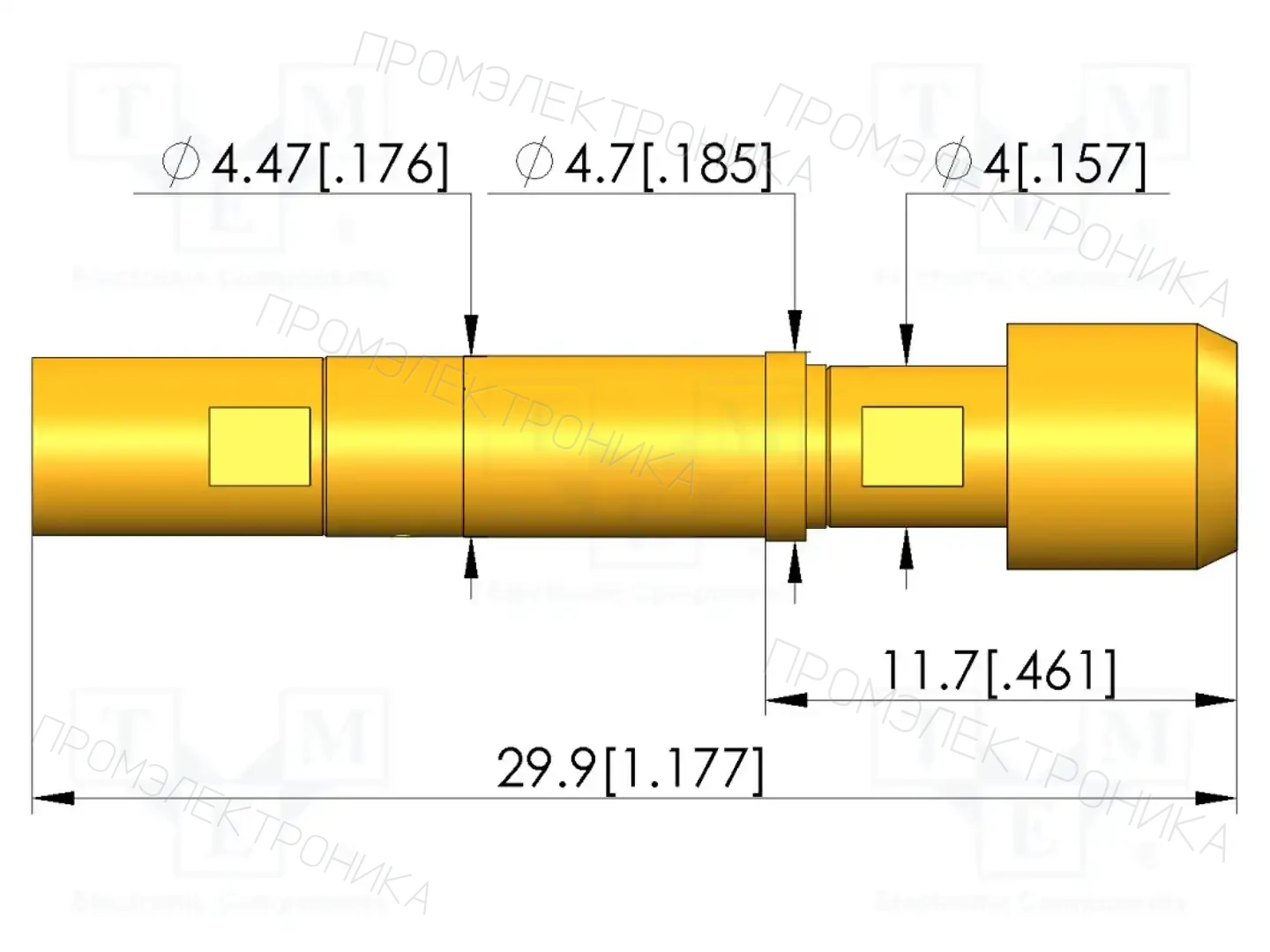 INGUN HFS-410 303 150 A 5042 RF3 — Измерительные щупы