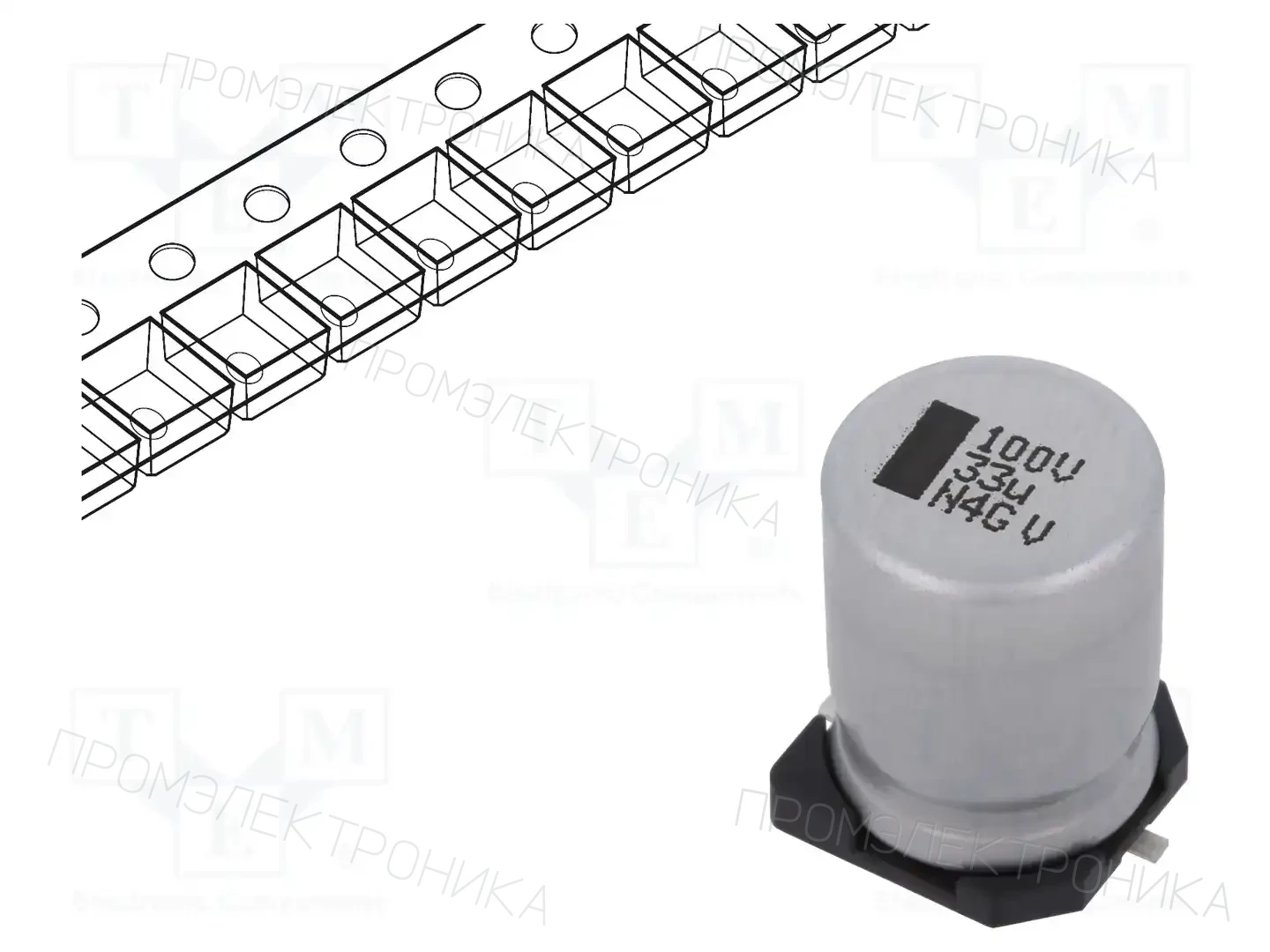 VISHAY MAL215379339E3 — Конденсаторы электролитические SMD
