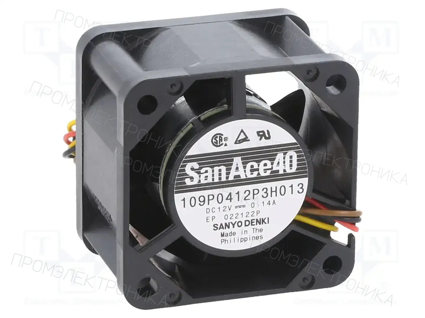 SANYO DENKI 109P0412P3H013 — Вентиляторы DC 12V