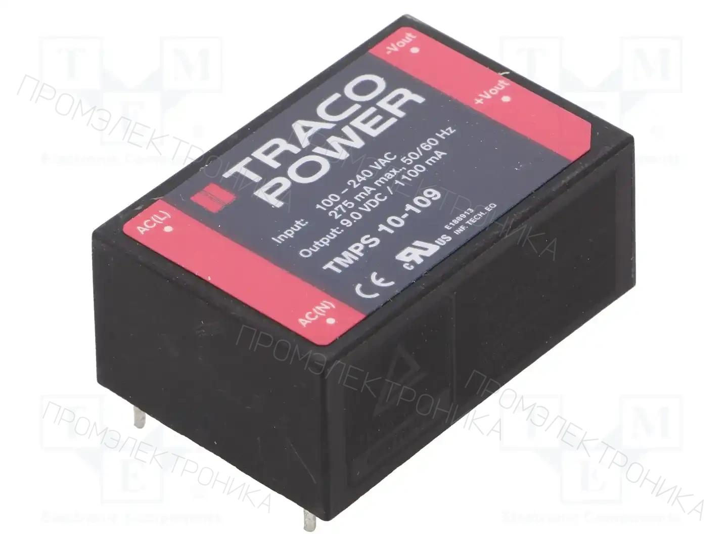 TRACO POWER TMPS 10-109 — Преобразователи AC/DC для PCB