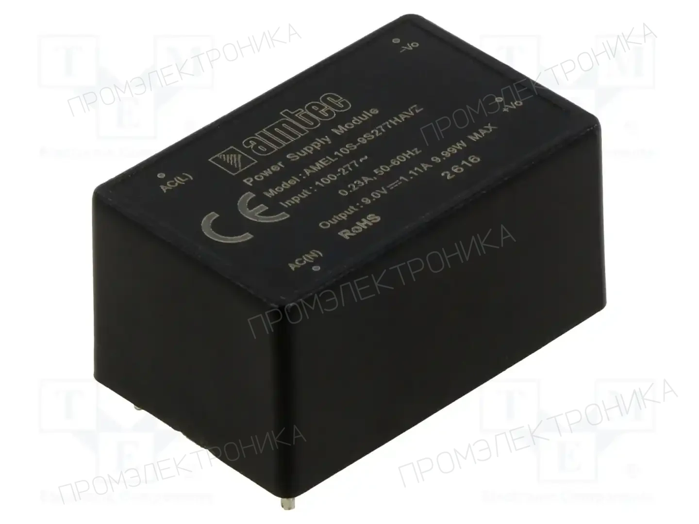 AIMTEC AMEL10S-9S277HAVZ — Преобразователи AC/DC для PCB