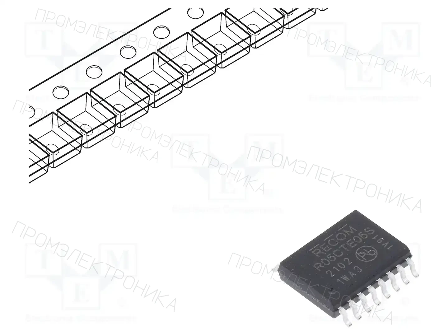 RECOM R05CTE05S-CT — Преобразователи DC/DC