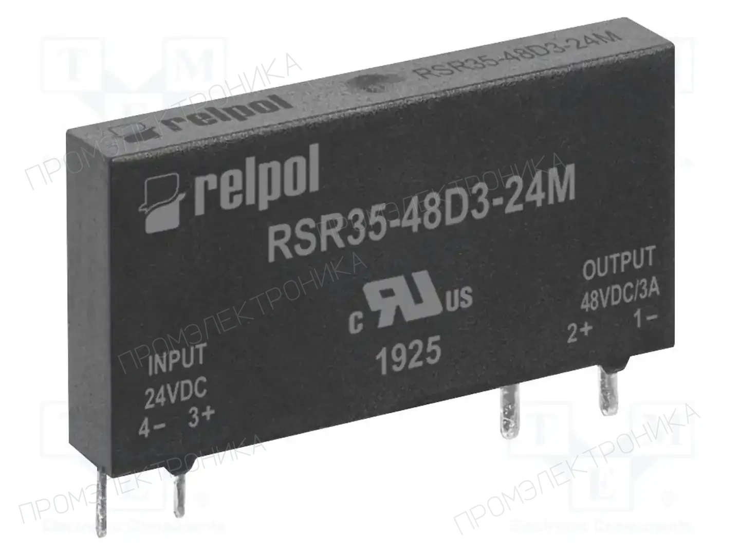 RELPOL RSR35-48D3-12M — Реле SSR однофазные