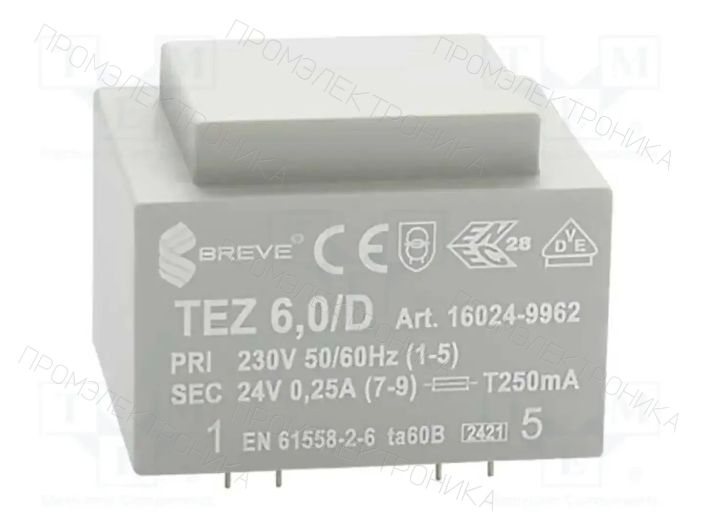 BREVE TUFVASSONS 16024-9962 — Трансформаторы PCB