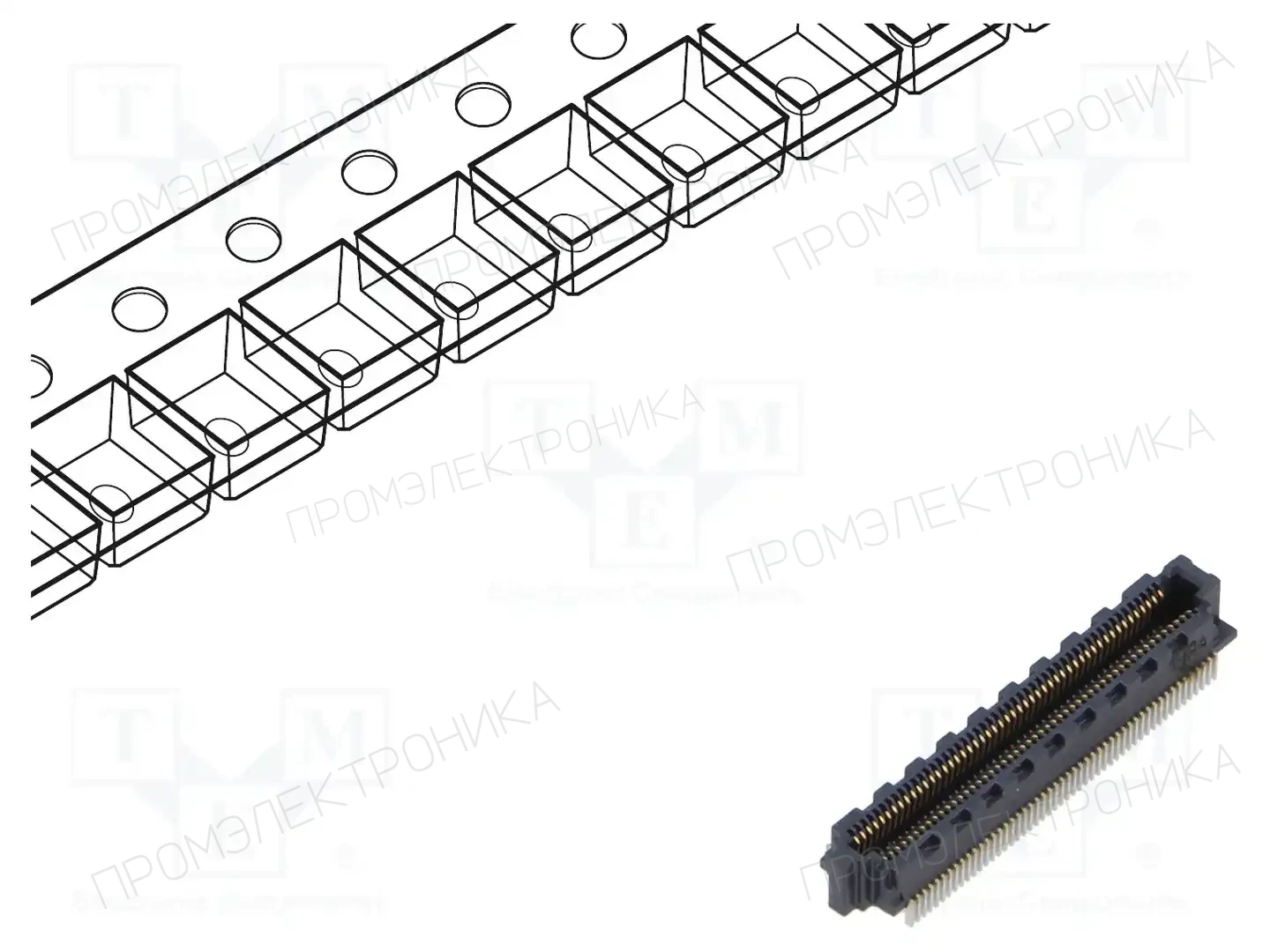 SAMTEC SS4-50-3.50-L-D-K-TR — Разъeмы пластина - пластина