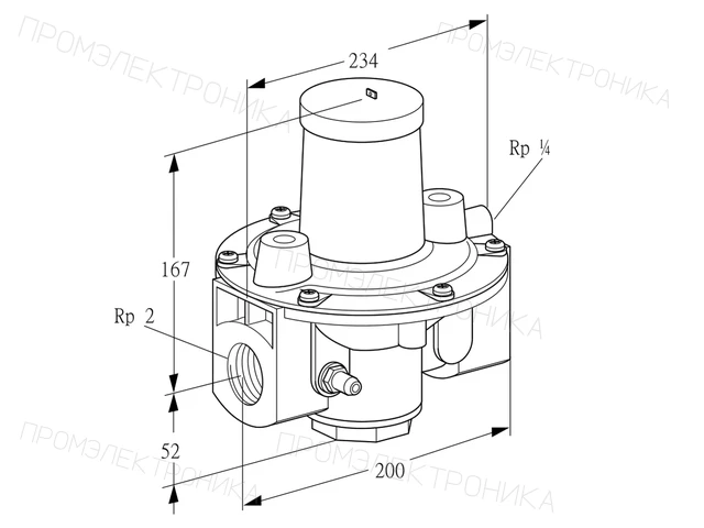 Kromschroder GDJ 50R04-4Z — регулятор давления газа — 03155065