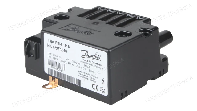 Трансформатор розжига Danfoss EBI4 1P S 052F4046