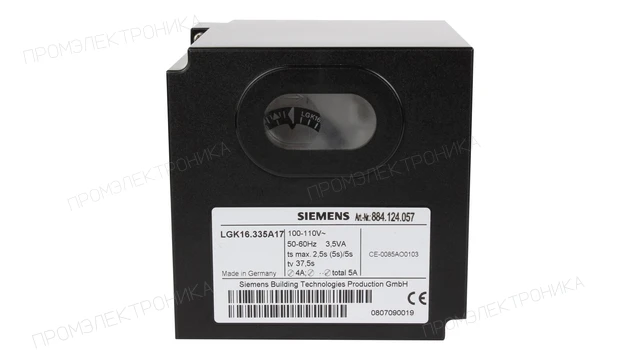 Автомат горения SIEMENS LGK16.335A17