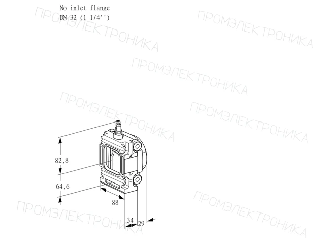Kromschroder VMV 2-/32R05M — регулятор расхода газа — 88020927