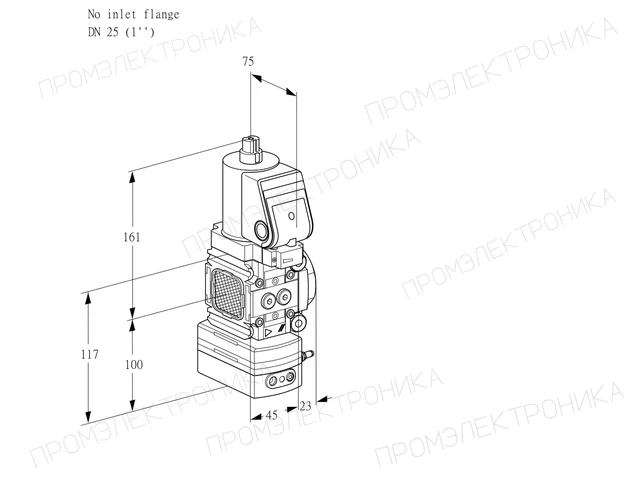 Kromschroder VAV 1-/25R/NQSRAK — регулятор соотношения газ/воздух — 88018089