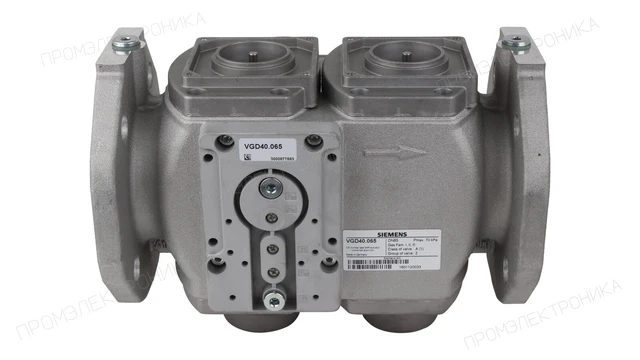 Газовый электромагнитный клапан Siemens VGD40.065