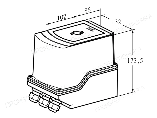 Kromschroder IC 50-03H3E — исполнительный механизм — 74215236