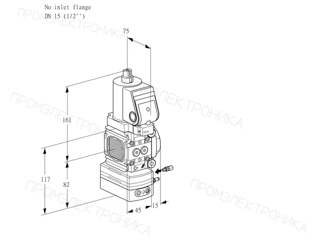 Kromschroder VAG 1-/15R/NQSRBE — регулятор соотношения газ/воздух — 88010948