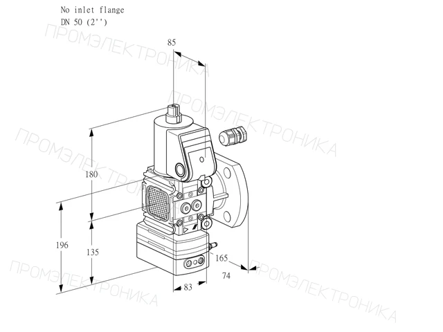 Kromschroder VAG 3-/50F/NWAN — регулятор соотношения газ/воздух — 88011334