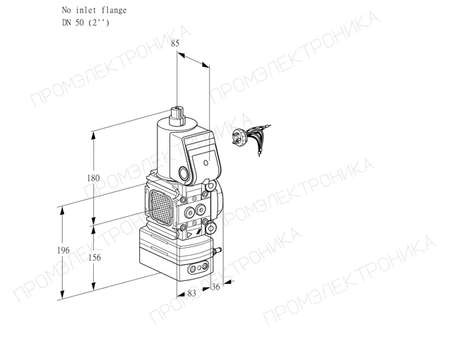Kromschroder VAV 3-/50R/NWAK — регулятор соотношения газ/воздух — 88012063