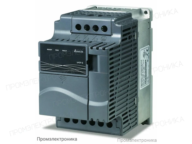 Преобразователи частоты Delta Electronics VFD015E21A (1.5кВт 1ф 230В) серии VFD-E