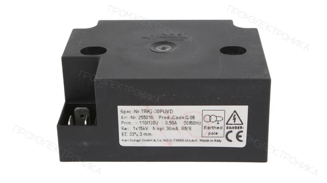 Устройство высоковольтного розжига Dungs DEZ 101 Zündtrafo/Ignition Transformer / 120 VAC 255018