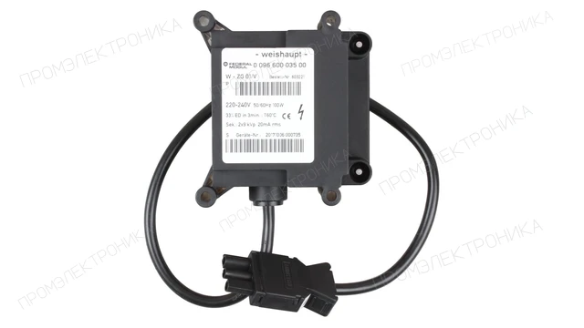 Трансформатор розжига Weishaupt W-ZG 01/V
