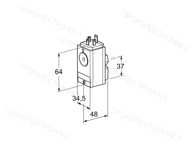 Kromschroder DG 110VC5-5W — реле давления — 84448410