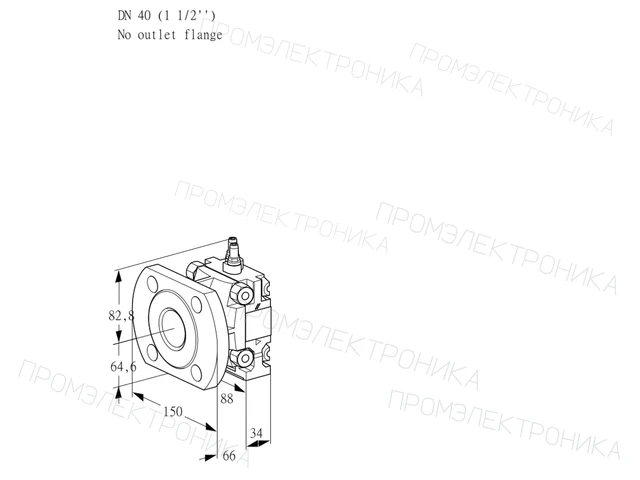 Kromschroder VMF 240/-F05M — газовый фильтр — 88014524