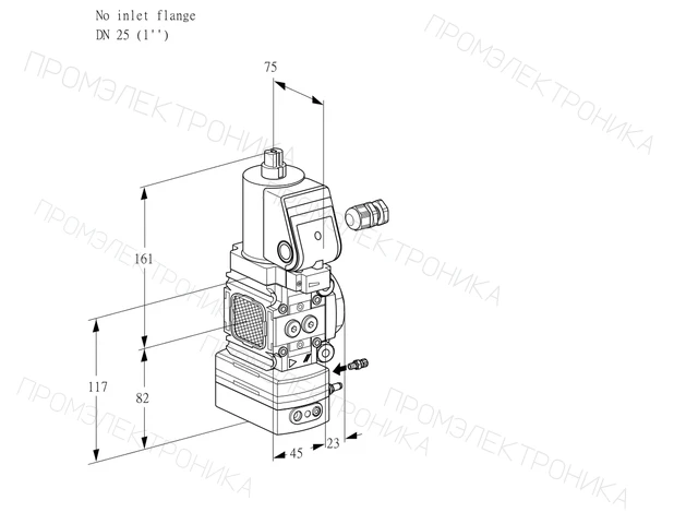 Kromschroder VAG 1-/25R/NYGRAK — регулятор соотношения газ/воздух — 88027566
