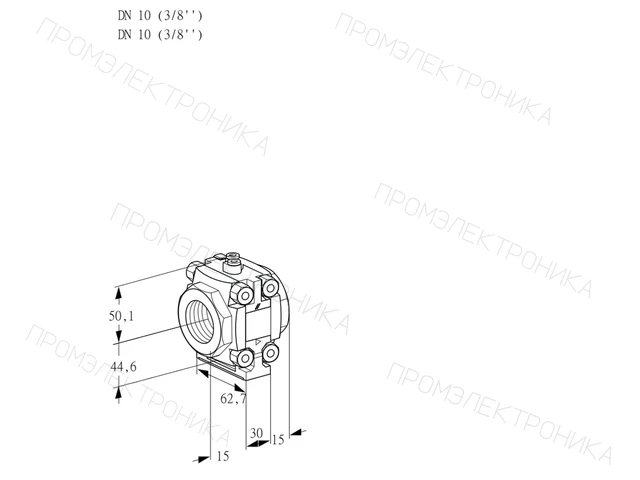 Kromschroder VMV 110R05P — регулятор расхода газа — 88012996