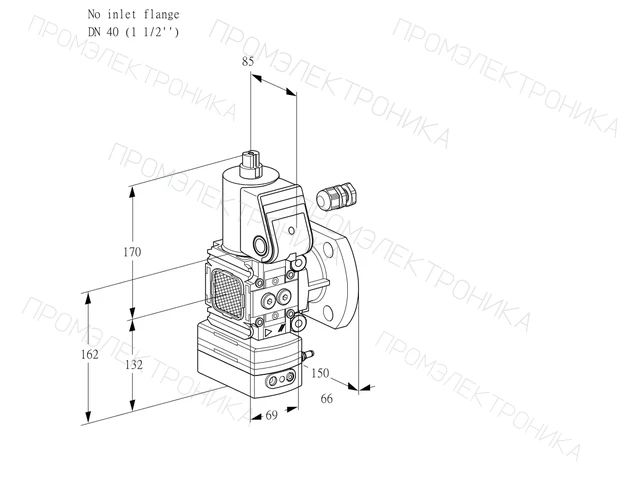 Kromschroder VAV 2-/40F/NWAK — регулятор соотношения газ/воздух — 88014791