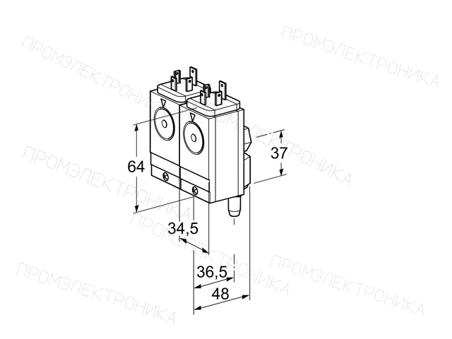 Kromschroder DG 60/150VCT4-5W — реле давления — 84448981