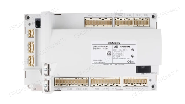 Менеджер горения SIEMENS Unigas LMV20.100A2BC — OEM CIB Unigas 2020474