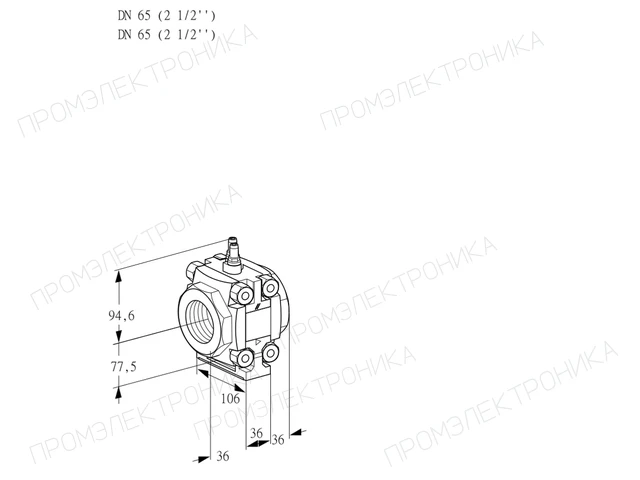 Kromschroder VMO 365N05M42 — расходомер газа — 88033185