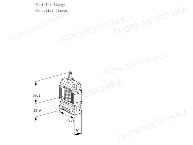 Kromschroder VMF 1-05M — газовый фильтр — 88013005