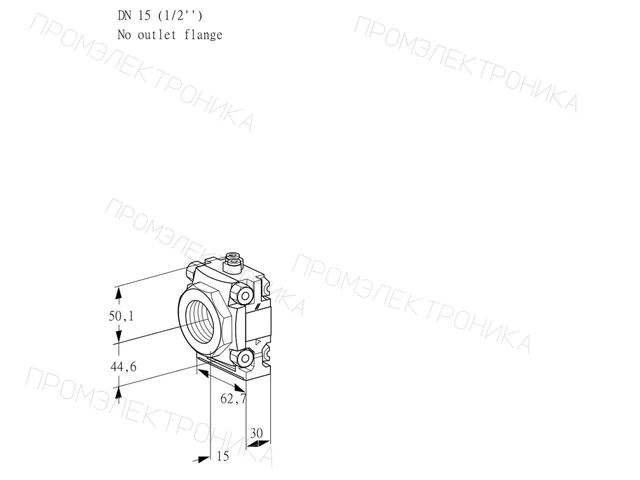 Kromschroder VMV 115/-N05P — регулятор расхода газа — 88023941