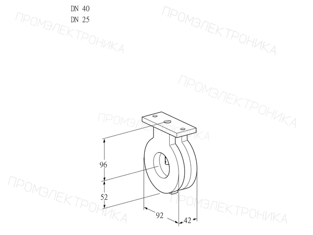 Kromschroder BVA 40/25Z05 — дисковая поворотная заслонка — 88300113