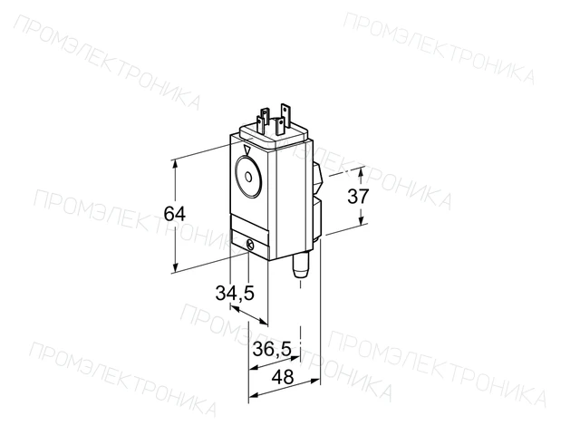 Kromschroder DG 110VC4-5W — реле давления — 84448460