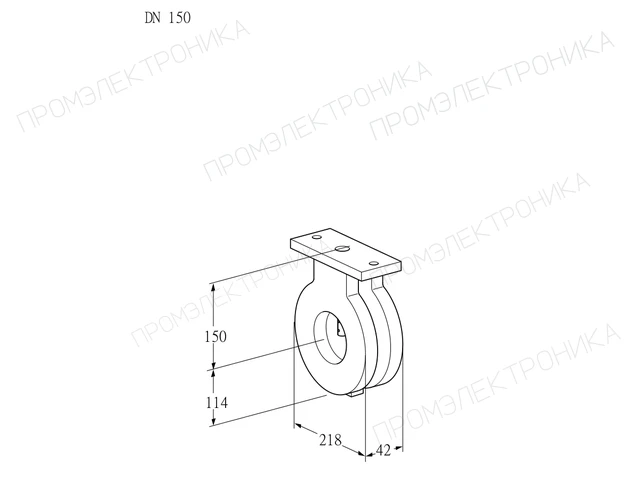 Kromschroder BVA 150Z05 — дисковая поворотная заслонка — 88300105