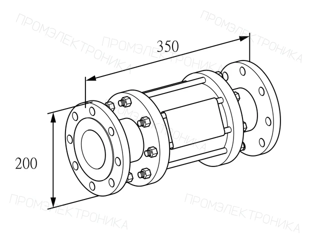 Kromschroder GRS 80F01 — обратный газовый клапан — 03150642