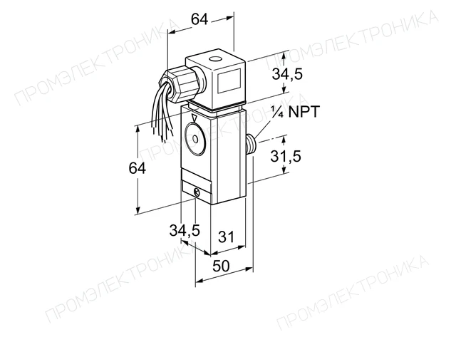 Kromschroder DG 110VCT6-6WG — реле давления — 84448441