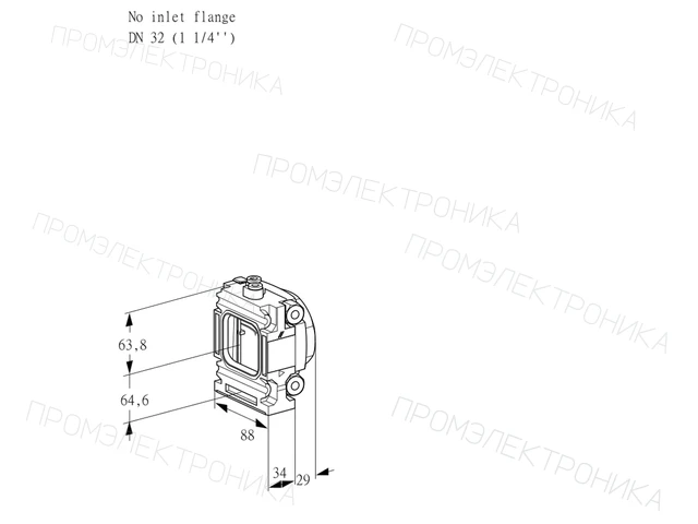 Kromschroder VMV 2-/32R05P — регулятор расхода газа — 88016504