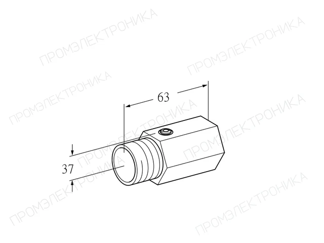 Kromschroder GEH 20R10 — регулировочный кран — 03352507